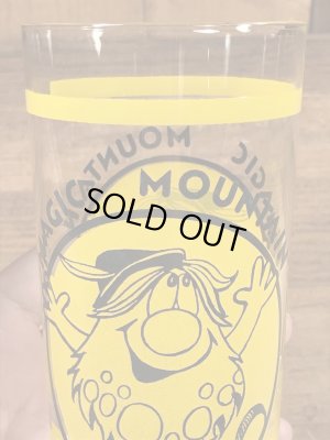 マジックマウンテントロール　ビンテージ　グラス　アドバタイジングキャラクター　企業物　70年代