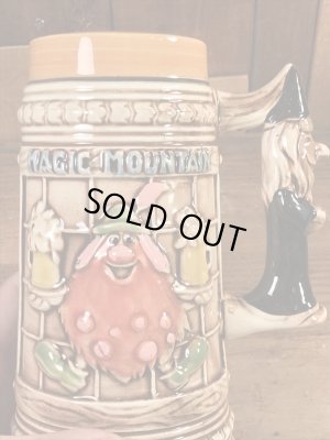 マジックマウンテン ビンテージ ビアマグ アドバタイジングキャラクター 企業物 70年代