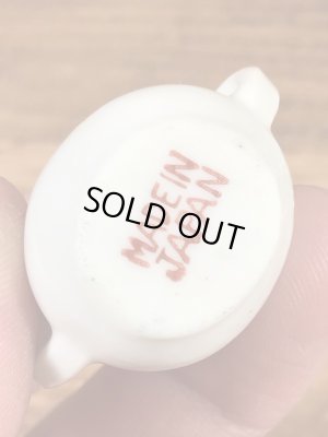 マジックマウンテントロール　ビンテージ　ミニトイチャイナティーセット　企業キャラクター　60年代