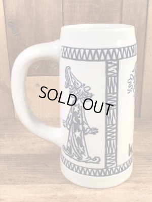 マジックマウンテン　ビンテージ　ジョッキ　企業キャラクター　マスコットキャラクター　70年代