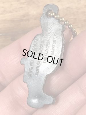 オールドクロウ　ビンテージ　キーチェーン　アドバタイジングキャラクター　企業物　50~60年代