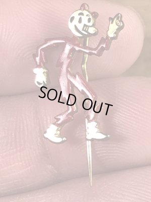 レディキロワット　ヴィンテージ　ネクタイピン　企業キャラクター　ハットピン　40~50’s