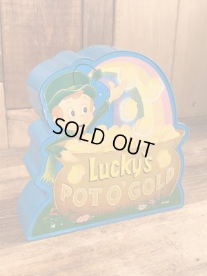 ラッキーチャームス　ビンテージ　コインバンク　アドバタイジングキャラクター　企業物　80年代