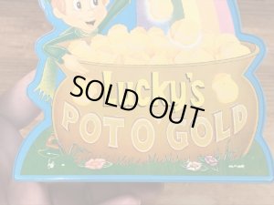 ラッキーチャームス　ヴィンテージ　貯金箱　企業キャラクター　シリアル　80’s