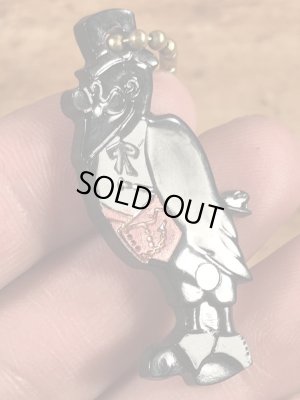 オールドクロウ ビンテージ キーチェーン アドバタイジングキャラクター 企業物 50~60年代