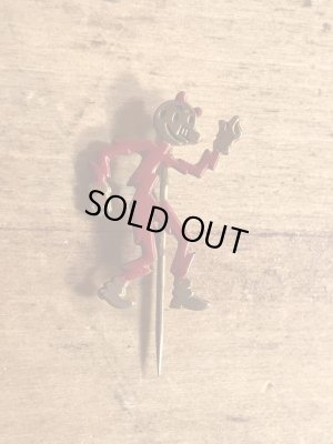 レディキロワット　ビンテージ　ピン　アドバタイジングキャラクター　企業物　40~50年代