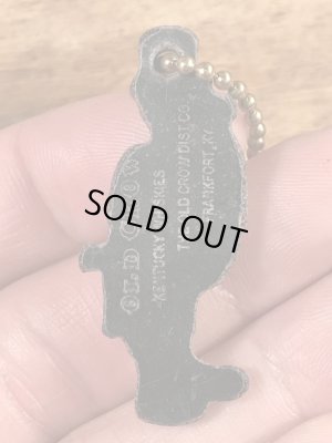 オールドクロウ　ヴィンテージ　キーホルダー　企業キャラクター　ウイスキー　50~60’s