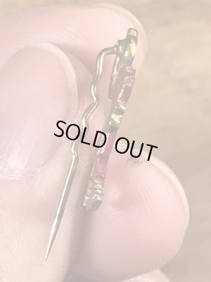 レディキロワット　ヴィンテージ　ネクタイピン　企業キャラクター　ハットピン　40~50’s