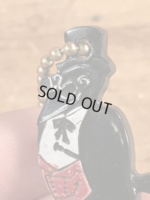 オールドクロウ ビンテージ キーチェーン アドバタイジングキャラクター 企業物 50~60年代