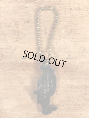 オールドクロウ　ヴィンテージ　キーホルダー　企業キャラクター　ウイスキー　50~60’s