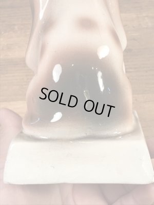 ハッシュパピー　ヴィンテージ　セラミックフィギュア　企業キャラクター　60~70’s