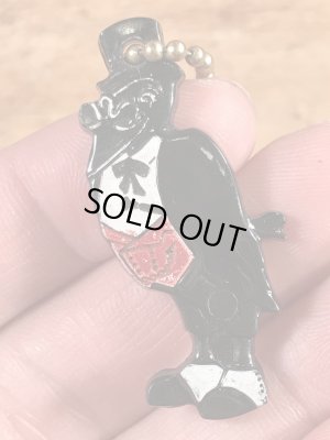 オールドクロウ ビンテージ キーチェーン アドバタイジングキャラクター 企業物 50~60年代