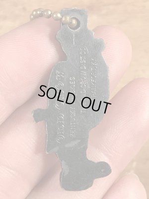 オールドクロウ　ヴィンテージ　キーホルダー　アドバタイジングキャラクター　企業物　50~60’s