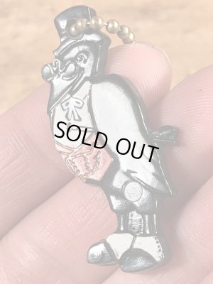 オールドクロウ ヴィンテージ キーホルダー 企業キャラクター ウイスキー 50~60’s