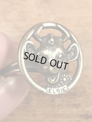 エルシー　ビンテージ　リング　アドバタイジングキャラクター　企業物　ボーデン