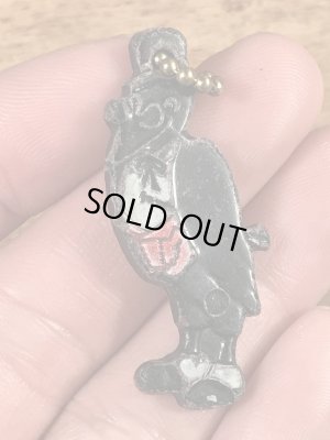 オールドクロウ　ビンテージ　キーチェーン　アドバタイジングキャラクター　企業物　50~60年代