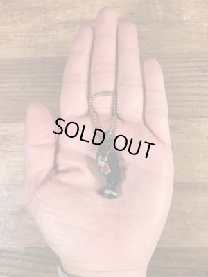 オールドクロウ　ヴィンテージ　キーホルダー　企業キャラクター　ウイスキー　50~60’s