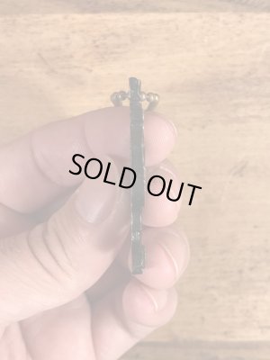 オールドクロウ　ビンテージ　キーチェーン　企業キャラクター　ウイスキー　50~60年代