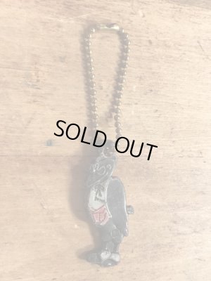 オールドクロウ　ビンテージ　キーチェーン　アドバタイジングキャラクター　企業物　50~60年代