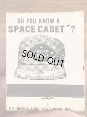 スペースカデット　ヴィンテージ　マッチブック　60~70’s