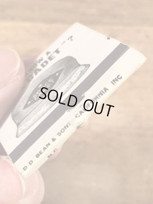 スペースカデット　ヴィンテージ　マッチブック　60~70’s