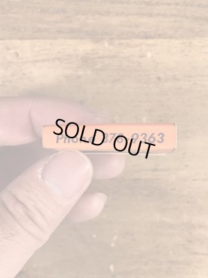 インディアンヴィレッジレストラン　ヴィレッジ　マッチブック　ノベルティ　60~70’s