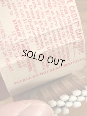 スペースカデット　ビンテージ　マッチブック　60~70年代