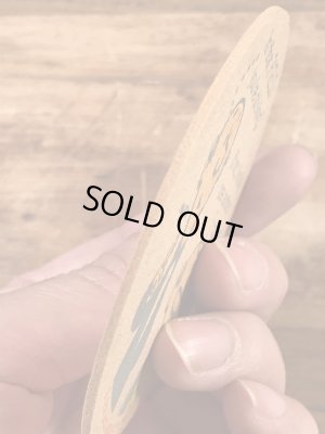 ピールズビール　ビンテージ　コースター　企業キャラクター　ノベルティ　60年代