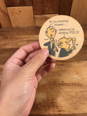バート&ハリー ヴィンテージ コースター 企業キャラクター ノベルティ 60’s