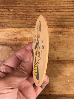 バート＆ハリー　ビンテージ　コースター　企業キャラクター　ノベルティ　60年代