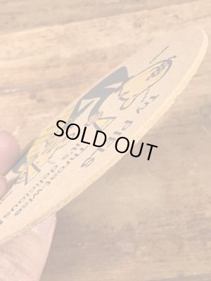 ピールズビール　ヴィンテージ　コースター　企業キャラクター　ノベルティ　60’s