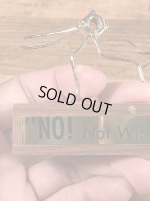 No! Not Without a Washer　ビンテージ　ディスプレイフィギュア　置物　70年代