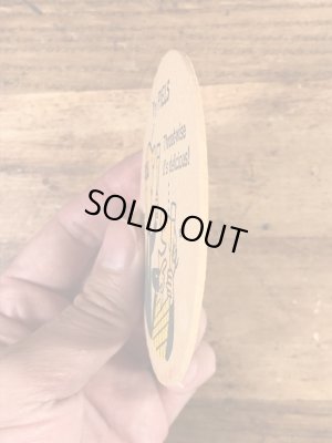 バート＆ハリー　ビンテージ　コースター　アドバタイジングキャラクター　企業物　60年代