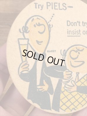 Bert & Harry　ヴィンテージ　コースター　企業キャラクター　ノベルティ　60’s