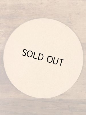 ピールズビール　ヴィンテージ　コースター　企業キャラクター　ノベルティ　60’s