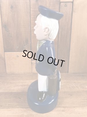 キャプテンマリン　ヴィンテージ　貯金箱フィギュア　企業キャラクター　ノベルティ　70’s