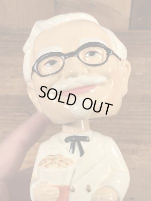 ケンタッキーフライドチキン　ビンテージ　ボビングヘッド　アドバタイジングキャラクター　企業物　60年代