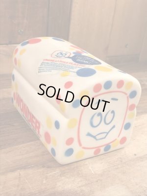 ワンダーブレッド　ビンテージ　コインバンク　アドバタイジングキャラクター　企業物　70年代