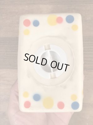 ワンダーブレッド　ヴィンテージ　貯金箱　企業キャラクター　ソフビ　70’s