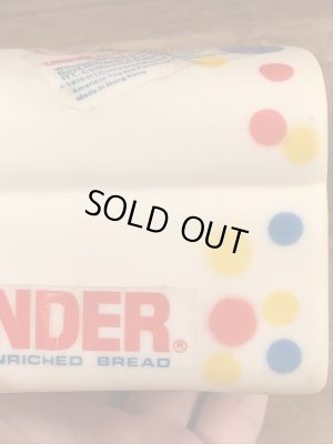 ワンダーブレッド　ヴィンテージ　貯金箱　企業キャラクター　ソフビ　70’s