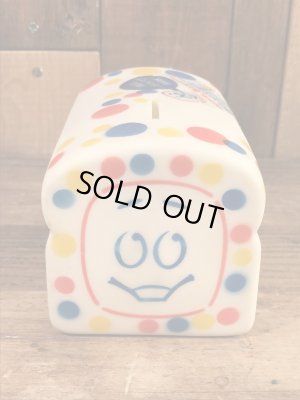 ワンダーブレッド　ビンテージ　コインバンク　アドバタイジングキャラクター　企業物　70年代