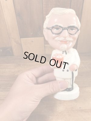 ケンタッキーフライドチキン　ヴィンテージ　首振り人形　企業キャラクター　カーネルサンダース　60~70’s