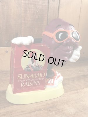 カリフォルニアレーズン ビンテージ コインバンクドール 企業キャラクター ノベルティ 80年代