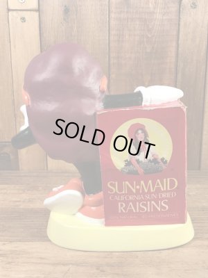 カリフォルニアレーズン ヴィンテージ 貯金箱フィギュア アドバタイジングキャラクター 企業物 80’s