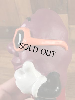 カリフォルニアレーズン ビンテージ コインバンクドール 企業キャラクター ノベルティ 80年代