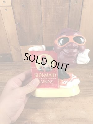 カリフォルニアレーズン ヴィンテージ 貯金箱フィギュア アドバタイジングキャラクター 企業物 80’s