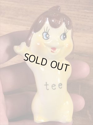 Tasty Freeze　ヴィンテージ　ソルト&ペッパー　企業キャラクター　ティーアンドエフ　60’s