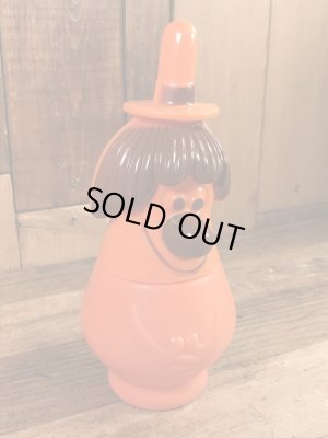 プディングヘッド　ビンテージ　フィギュア　アドバタイジングキャラクター　企業物　60年代