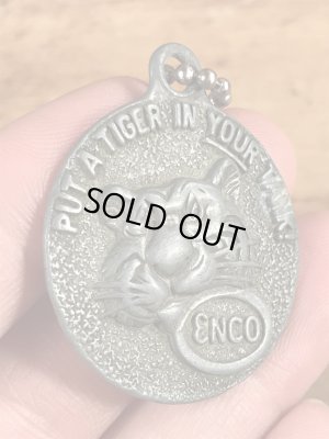 エッソタイガー　ビンテージ　キーチェーン　アドバタイジングキャラクター　企業物　60年代