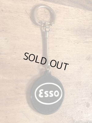 エッソ　ビンテージ　キーホルダー　企業物　60年代